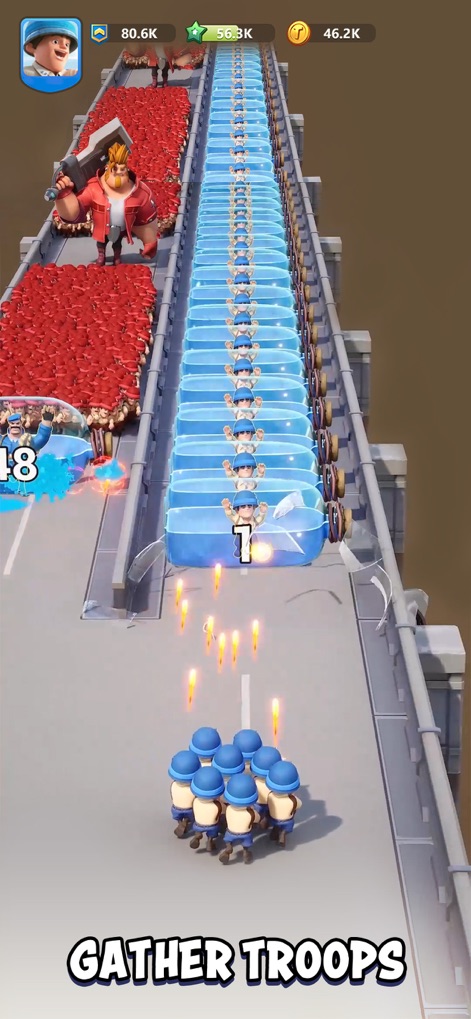 Top War: Battle Game - Mecánicas de Reunión y Fusión