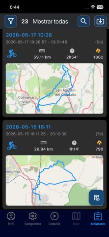SportMetrix screenshot