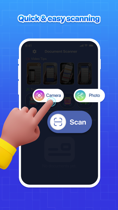 Screenshot #1 pour DocScan App: PDF Scanner, Edit
