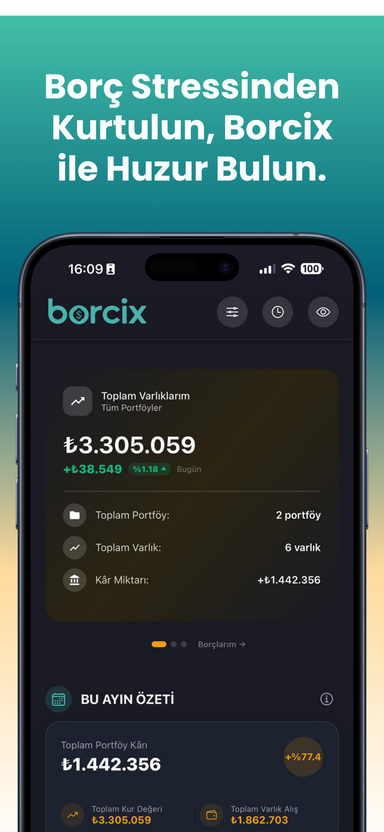Borcix: Borç & Portföy Takibi