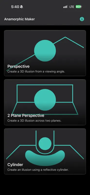 Anamorphic Maker for Artist screenshot 1 of 9