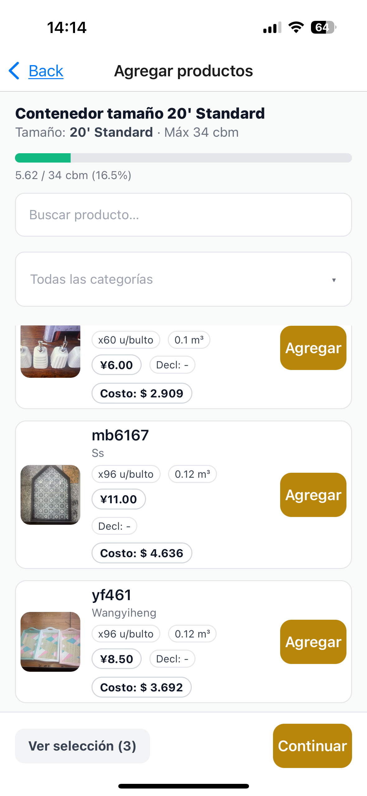 ImportAR screenshot 2