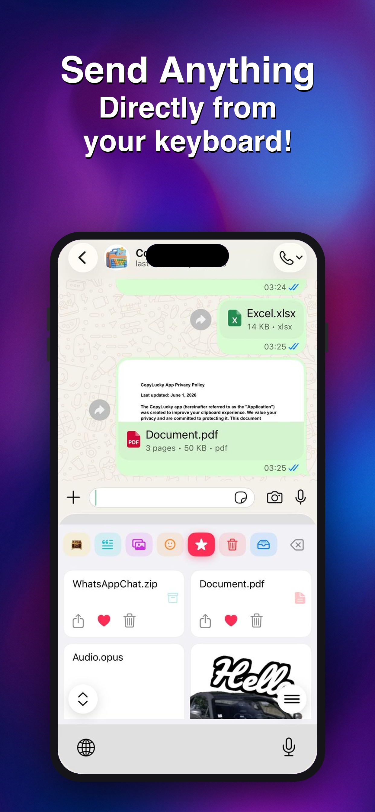 CopyOne: Clipboard & Keyboard screenshot 2