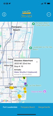 FLWaterTaxi iPhone screenshot
