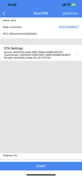 TelinkBootOTA Screenshot 3 of 5