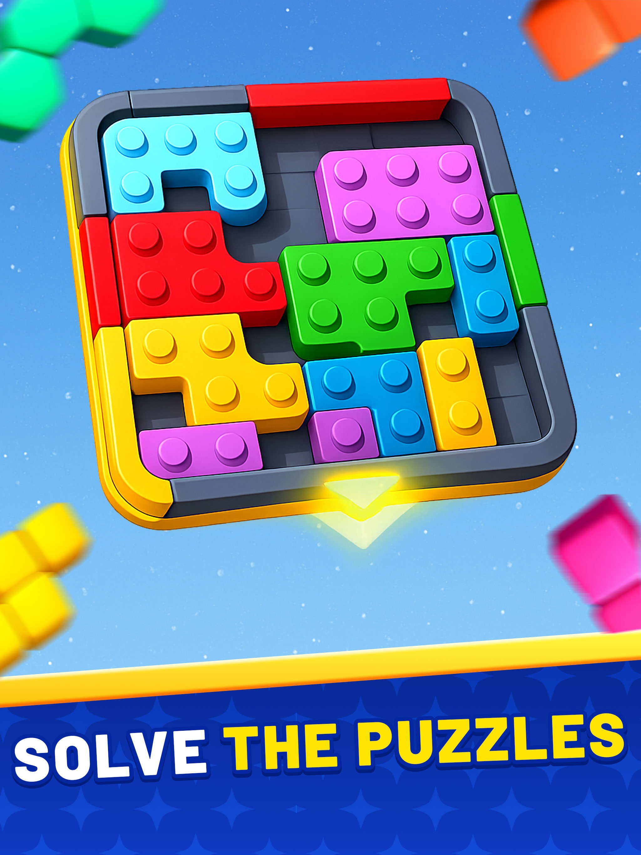 Color Block Fun: Jam Puzzle 3D