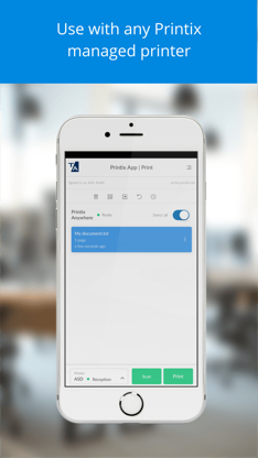 Tungsten Printix App screenshot 2