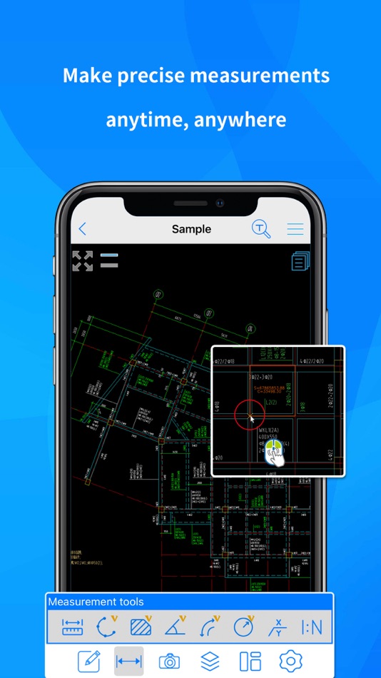 #2. CAD Reader-View & Measure DWG (iOS) 由: Beijing Honghu Yuntu Technology Co., Ltd.