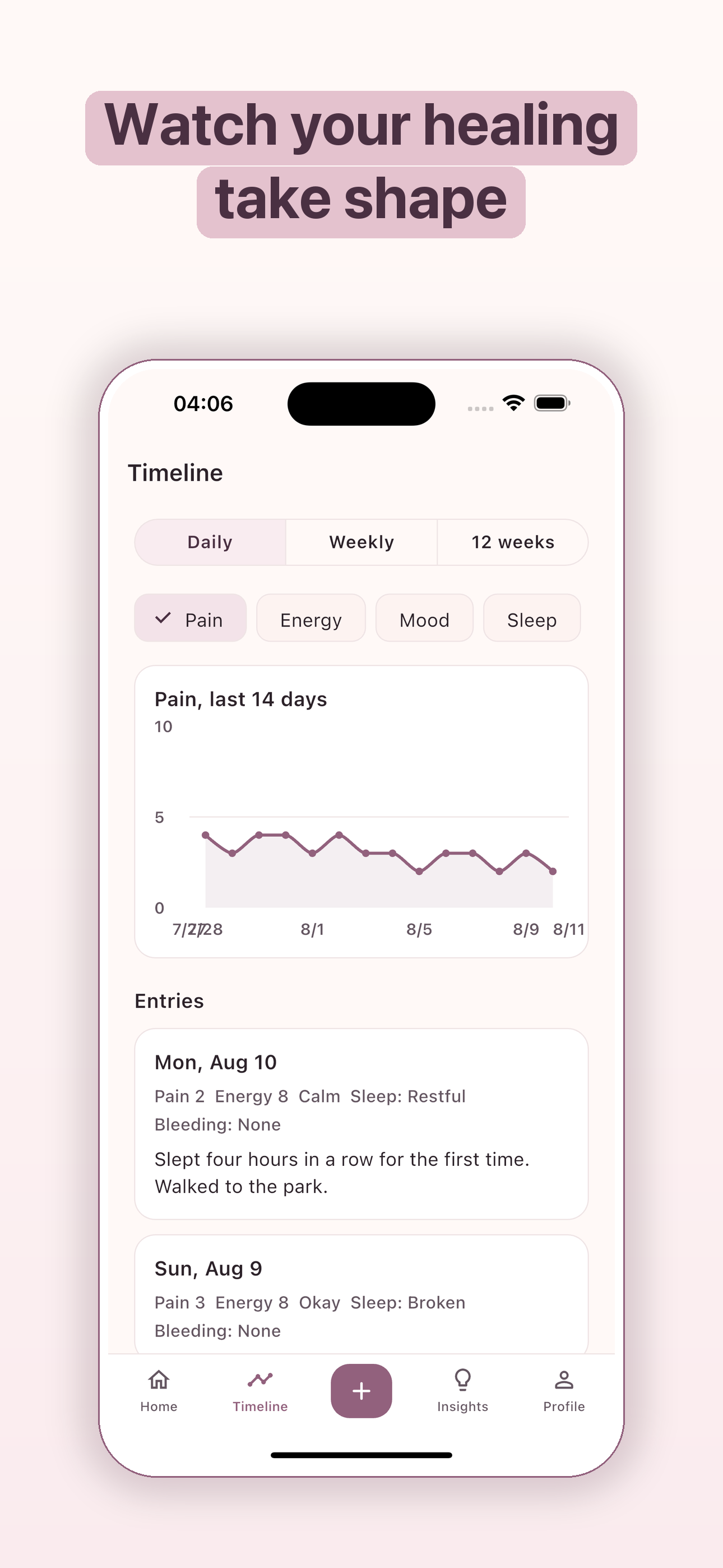 Postpartum Recovery Tracker screenshot 5