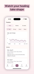 Postpartum Recovery Tracker screenshot