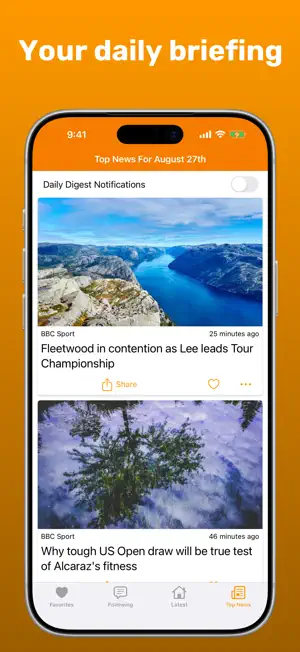 AnyNews: World News & Papers screenshot 3