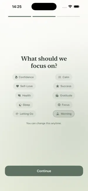 Solace: Daily Affirmations screenshot 3