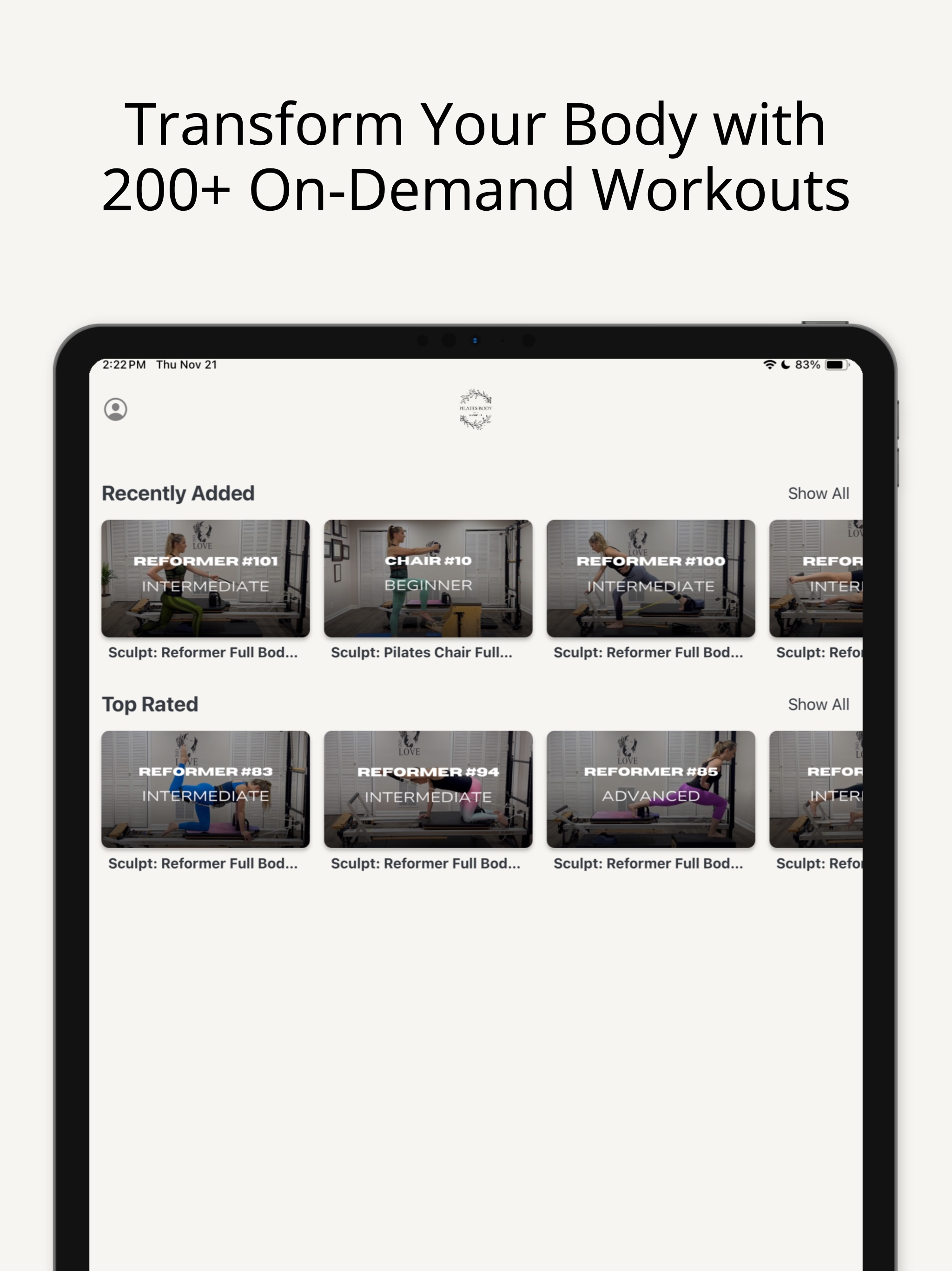 Pilates Body With Michelle screenshot 9