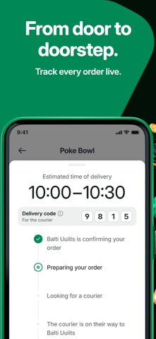 Bolt Food App Store preview screenshot 5