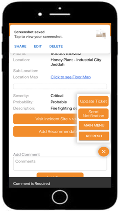 SALOMI Safety Management App Screenshot