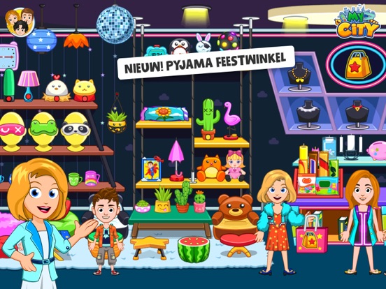 My City: Pajama Party Night iPad app afbeelding 2