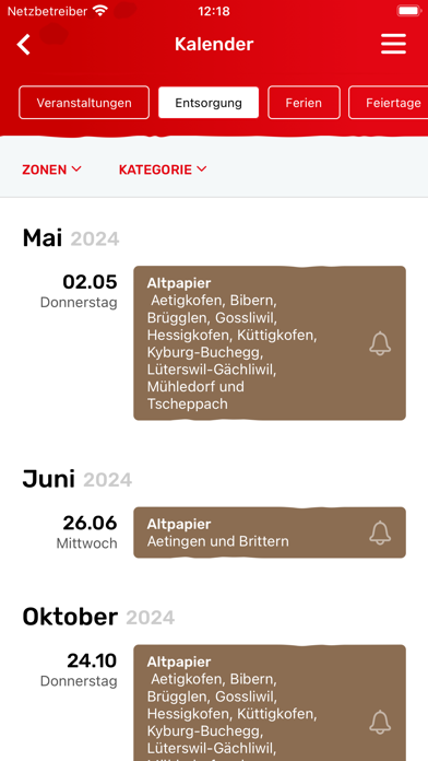 Gemeinde Buchegg Screenshot