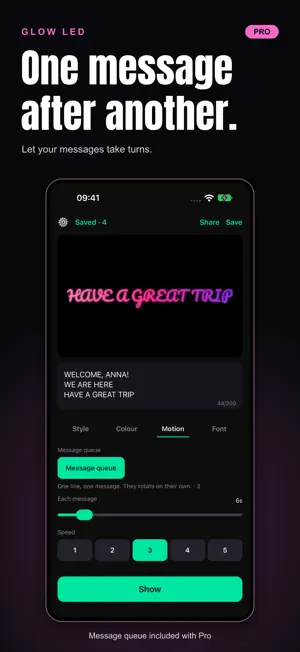 Glow LED Banner - Sign screenshot 4