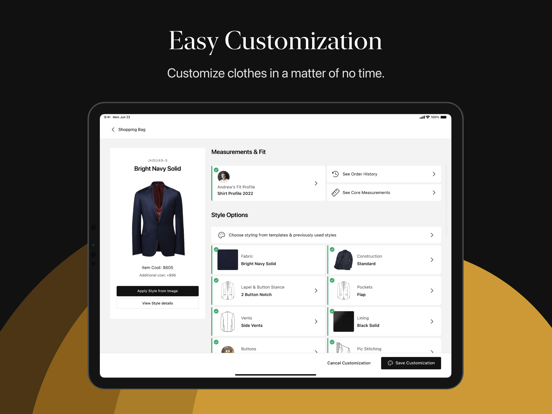 J.Hilburn Stylist iPad screenshot 8 - Business app