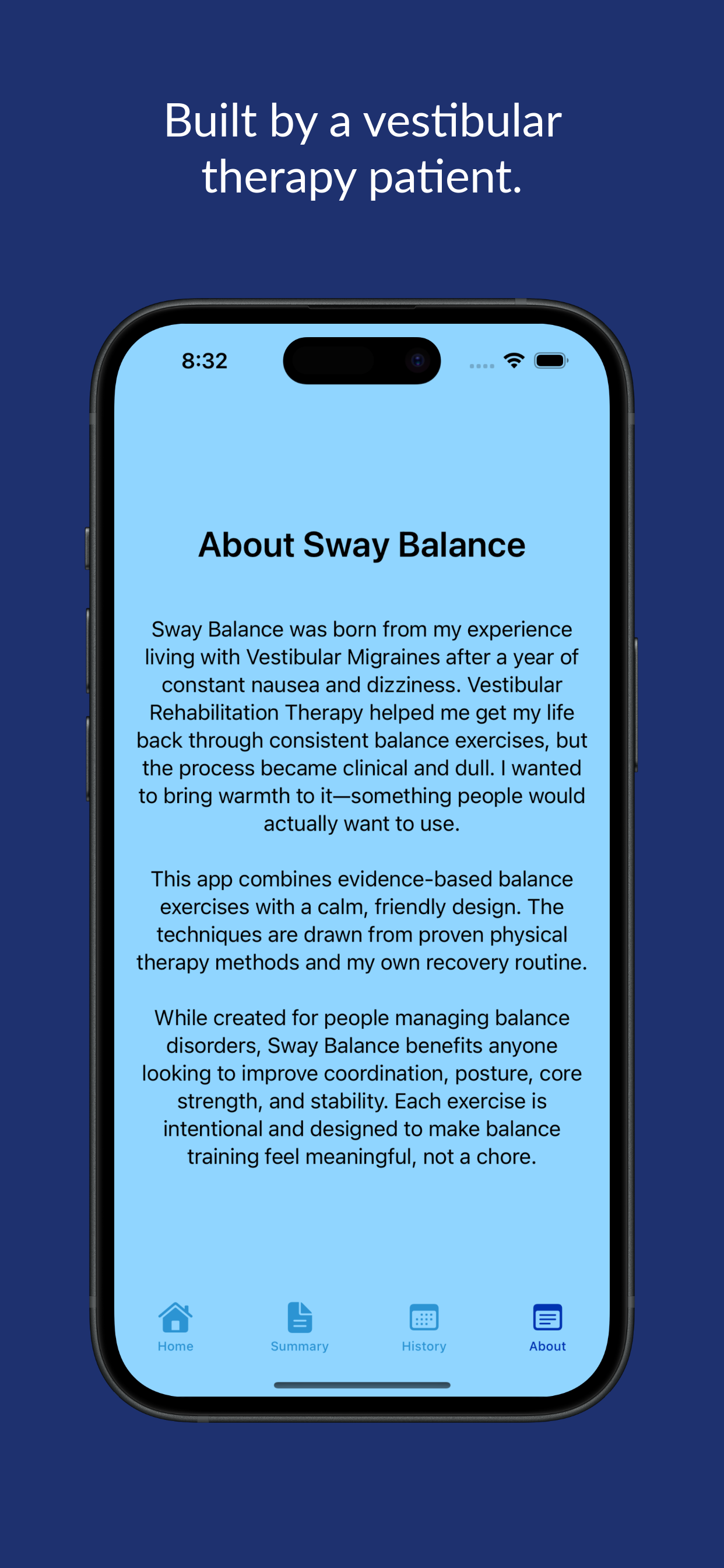 Sway Balance: Physical Therapy