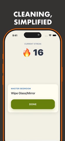 CleanStreak Home screenshot