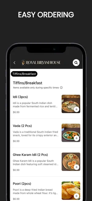 Royal Biryani House Online screenshot 1