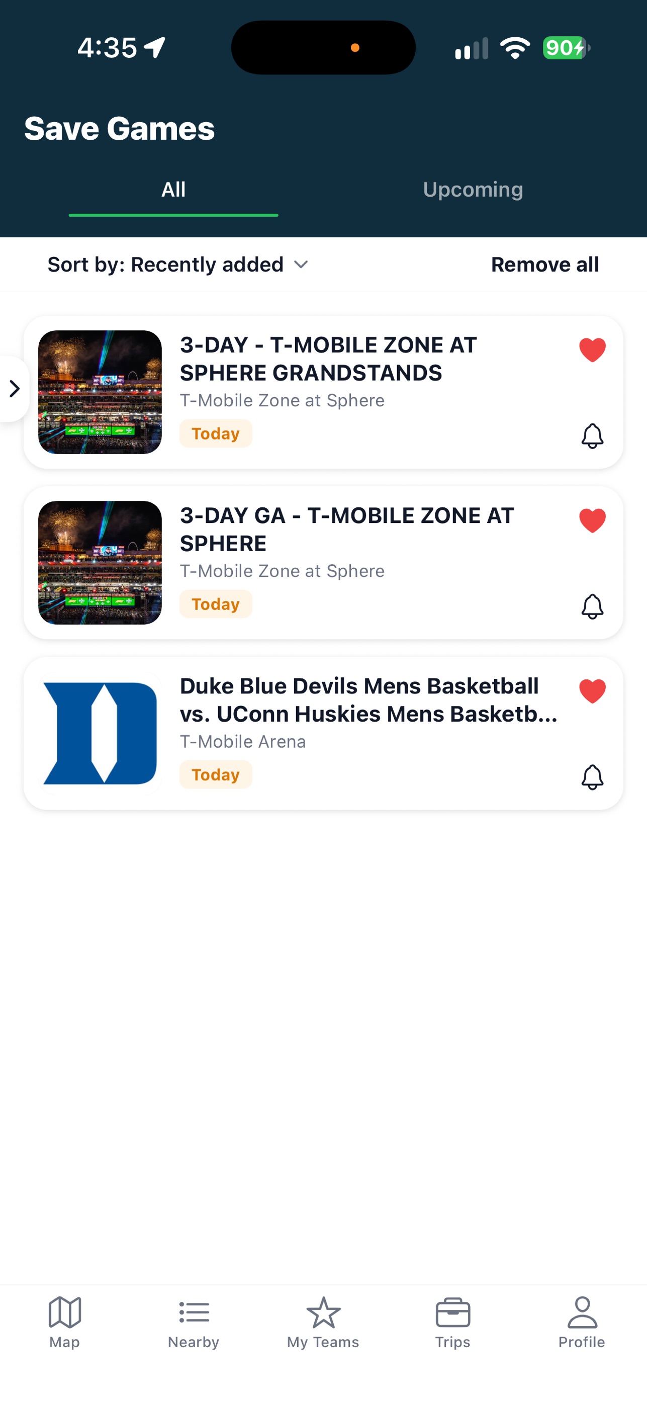 Screenshot 5 of SportFinder – Games Near You