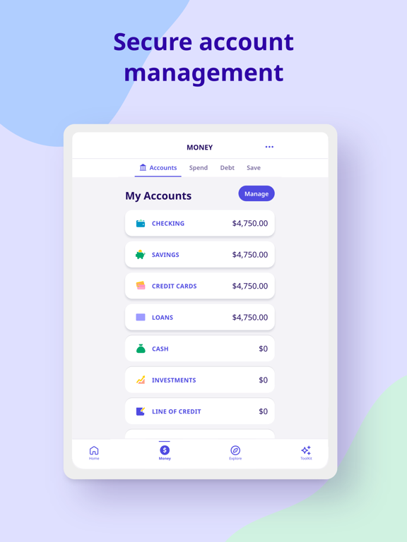 MetLife Personal Finance App iPad screenshot 7 - Finance app