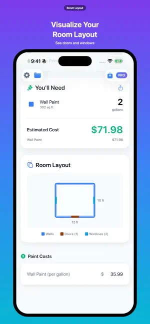 Paint Calculator Pro screenshot 4
