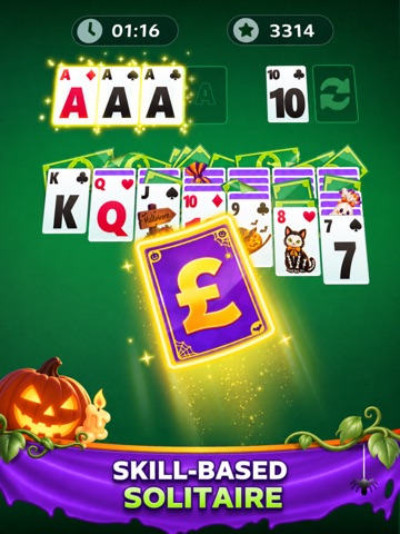 Solitaire Clash: Win Real Cash iPad screenshot 1