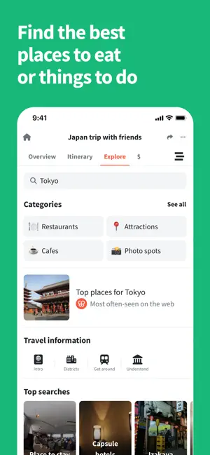 Wanderlog - Travel Planner iPhone screenshot 6