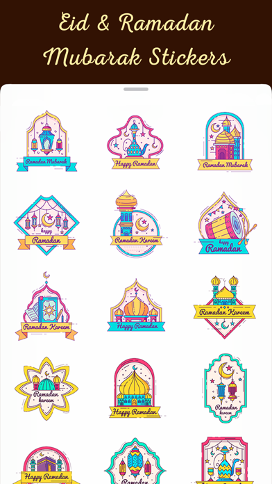 Screenshot #3 pour Eid & Ramadan Mubarak Stickers