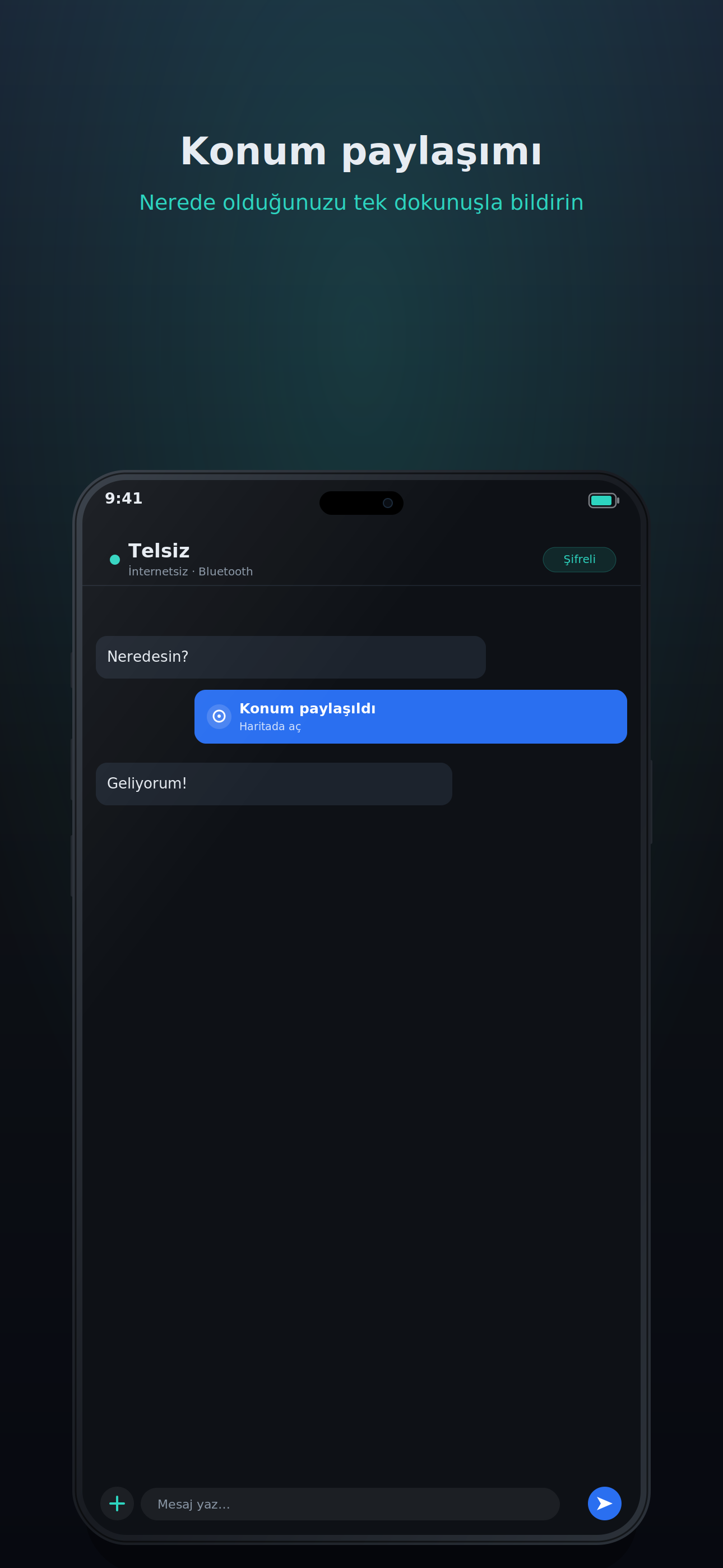 Telsiz: İnternetsiz Mesaj screenshot 7