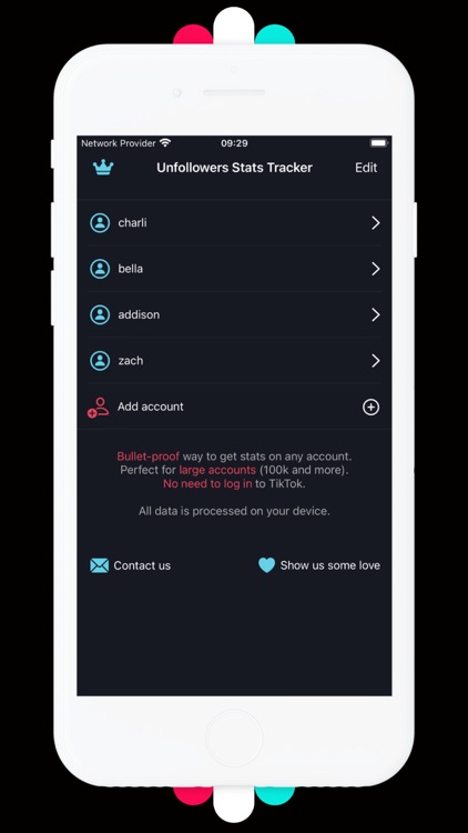 Unfollowers stats tracker