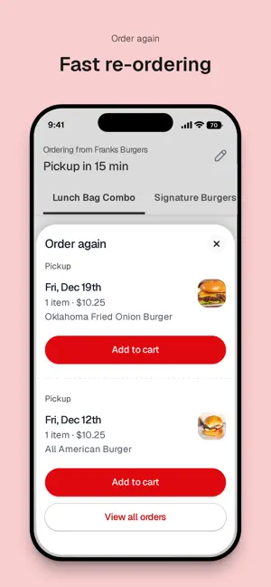 Franks Burgers screenshot 4