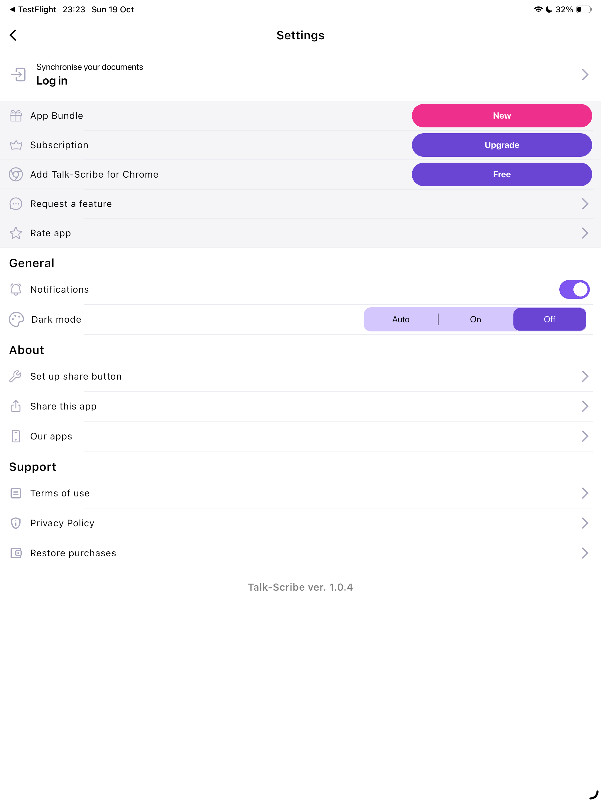 Transcriptor: Listen & Learn