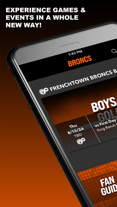Frenchtown HS Broncs Screenshot