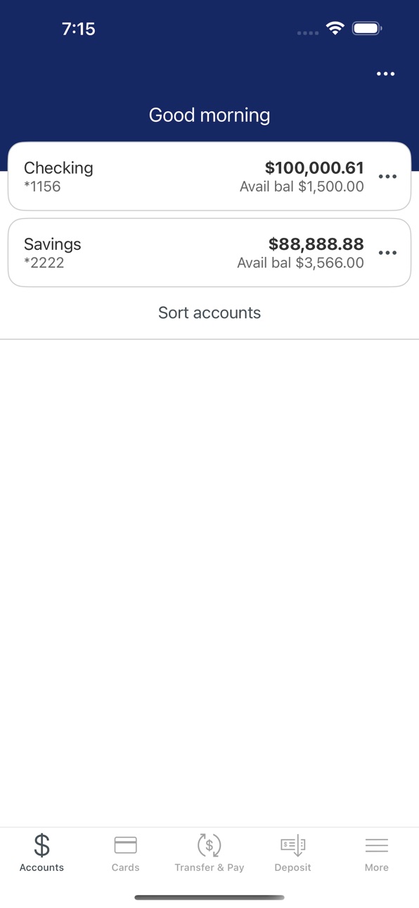 iPhone screenshot