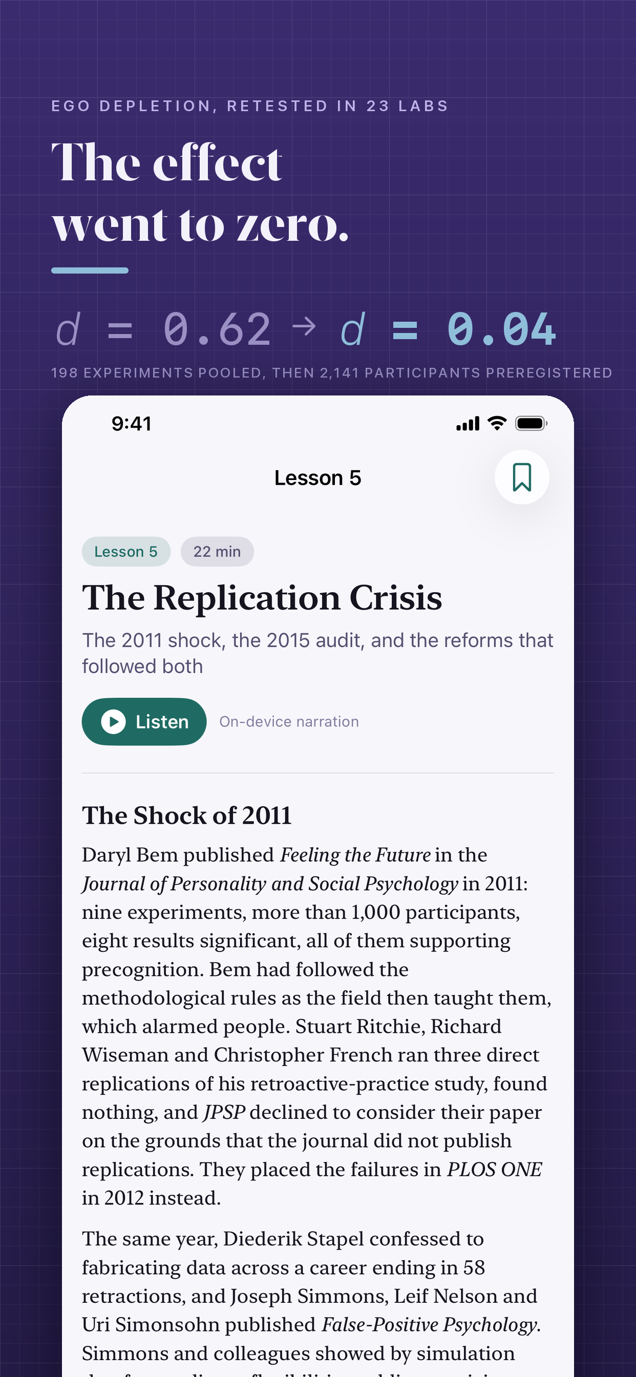 Cognita: Learn Psychology screenshot 3