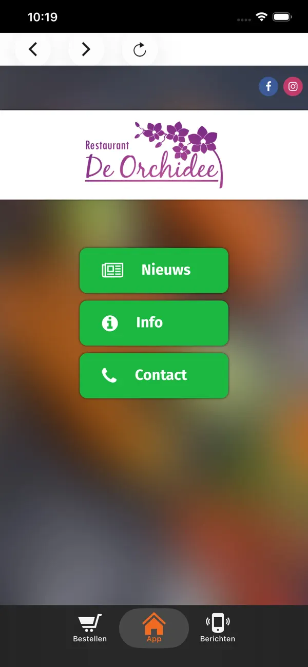 Screenshot #1 pour Restaurant de Orchidee
