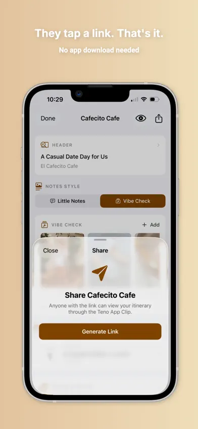 Teno: Plan & Share Itineraries screenshot 5