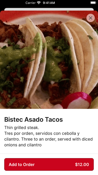 App screenshot