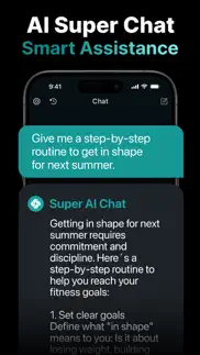 super ai chat: ask everything iphone screenshot 2