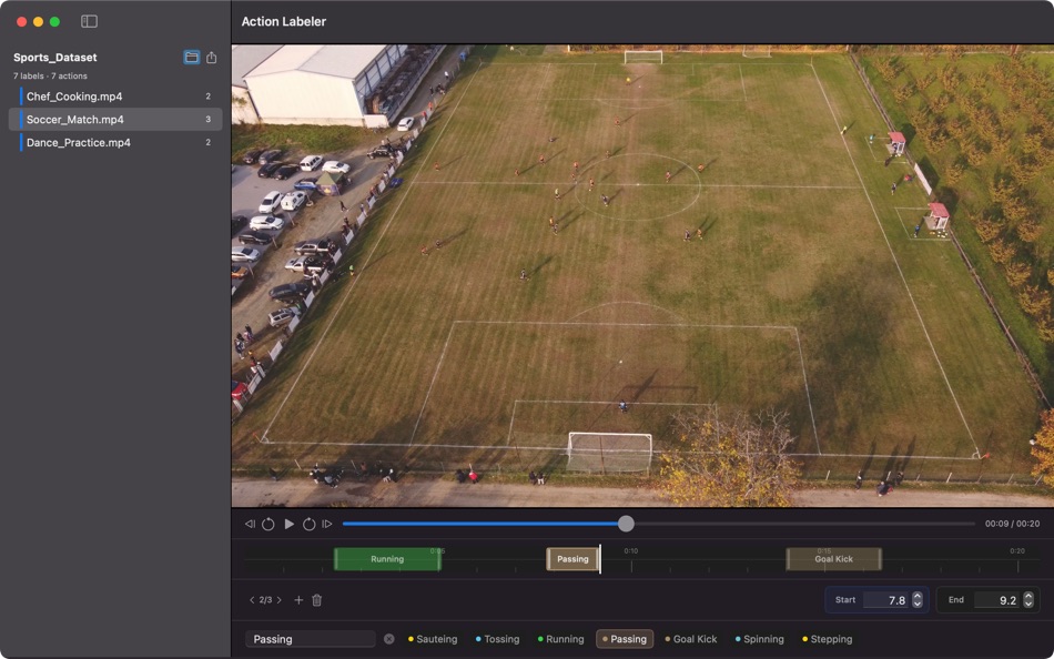 #1. Action Labeler (macOS) 게시자: Manuel Lampert