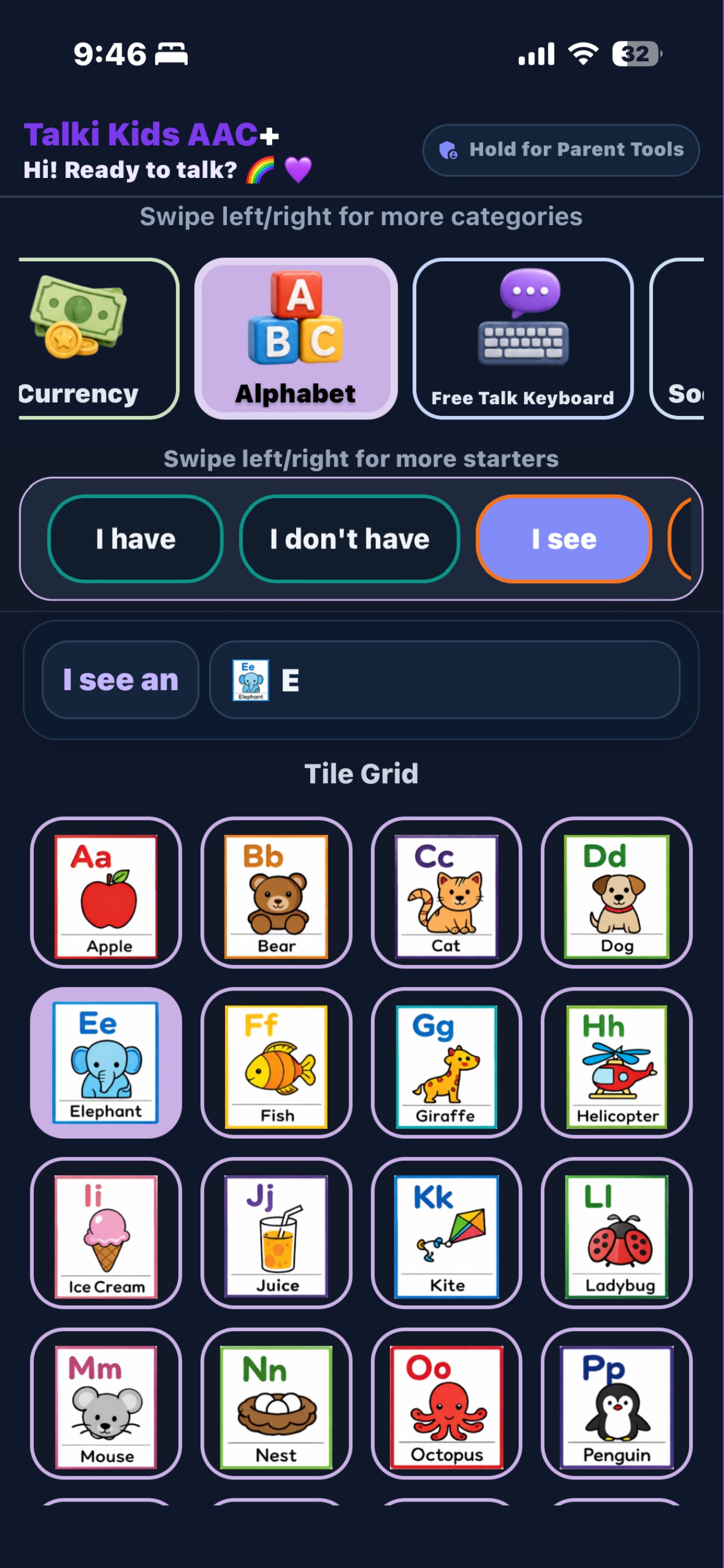 Screenshot 6 of Talki Kids AAC+