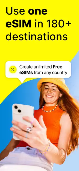 ZERO eSIM iPhone screenshot 1