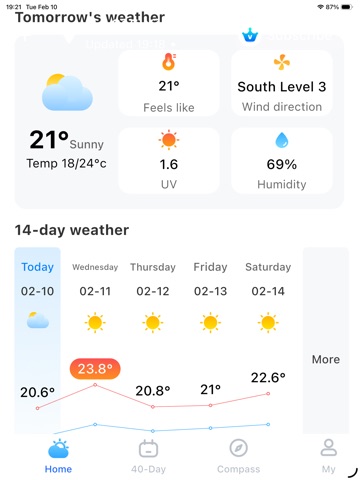 App screenshot