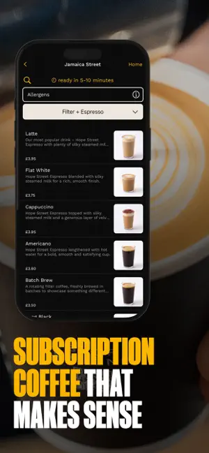 92 Degrees Coffee screenshot 3