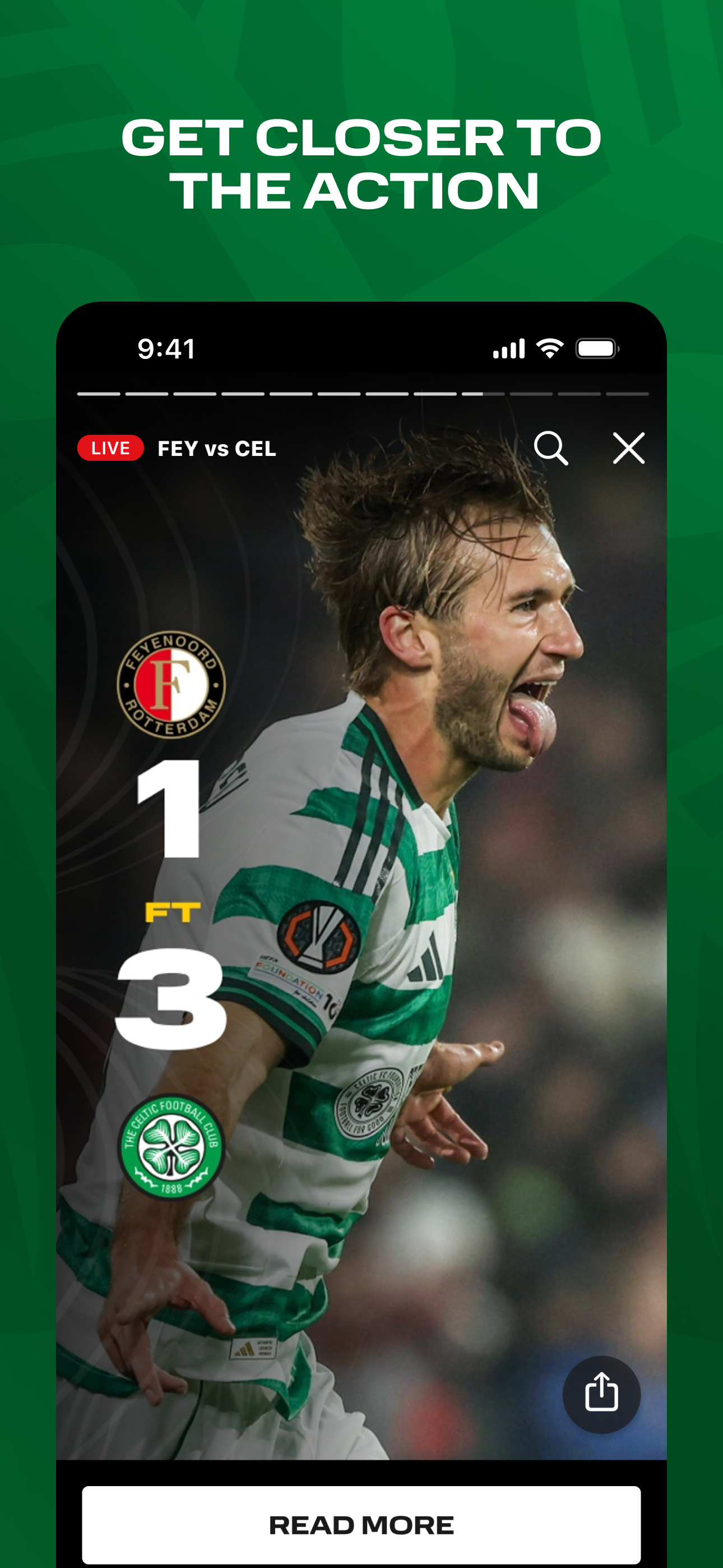 Celtic FC Official App screenshot 3