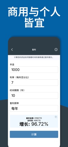 Business Finance Tool screenshot